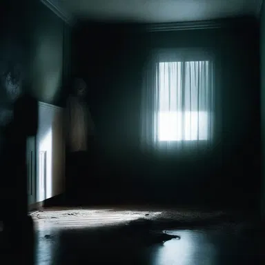 The spooky music and chilling visuals in the movie create a compatible atmosphere of fear.