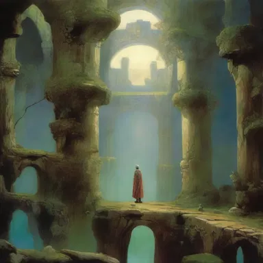 In the realm of fantasy, the boundaries disappeared, and a world of boundlessness emerged.
