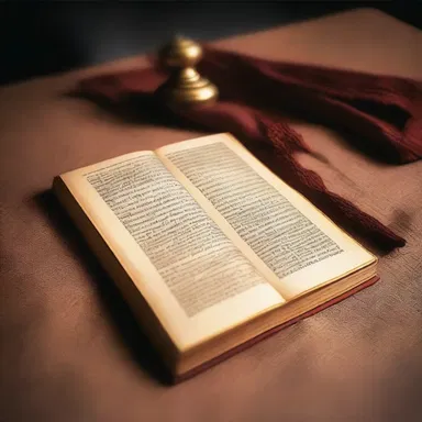The religious text spoke of boundlessness as the eternal nature of the divine.