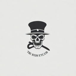 A minimalist yet meaningful logo for a private members club 'THE GRIM', incorporating cues denoting brotherhood and loyalty, designed in a clean, distinguished style.