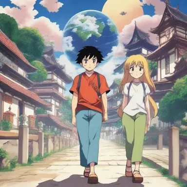 In the popular anime series, the departure of the main character to a different world sets the stage for an epic journey.