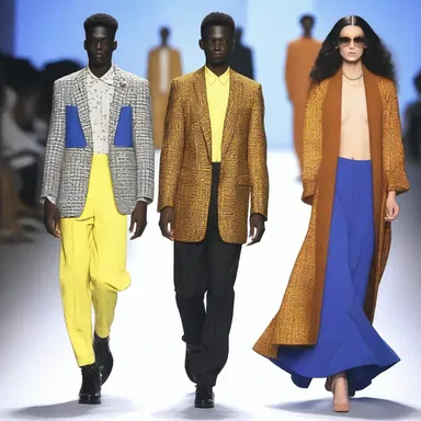 The designer's latest collection showcased bold and unconventional styles, challenging the traditional norms and inviting the departure from conventional fashion trends.