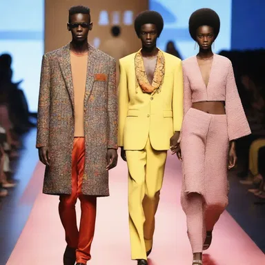 The designer's latest collection showcased bold and unconventional styles, challenging the traditional norms and inviting the departure from conventional fashion trends.