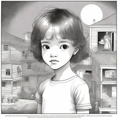In the novel, the protagonist's departure from the world of innocence into the harsh realities of adulthood is a recurring theme.