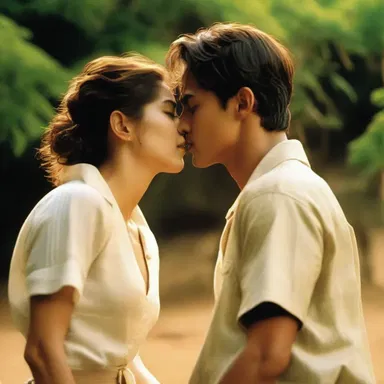 The film captures the tempestuous relationship between two star-crossed lovers from rival families.