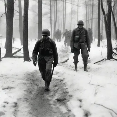 During World War II, soldiers relied on a narrow margin of safety as they fought in the treacherous conditions of the battlefield.