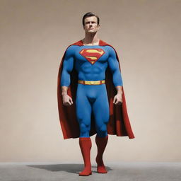 A striking depiction of an everyday hero, portrayed without a superhero cape, instead dressed in ordinary attire, symbolizing humility and courage.