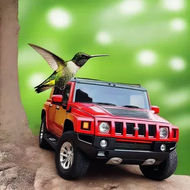 The hummer serenaded his lover with a sweet melody, using only his vocal cords.