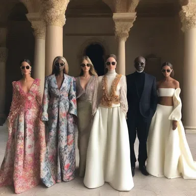 The renowned fashion designer embarked on an itineration around the world to showcase their latest collection.