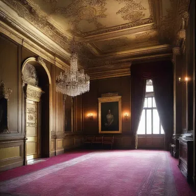 The opulent mansion had grand ballrooms and elegant corridors, but also secret passageways and hidden chambers for the rabble to explore.