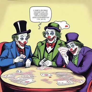 Why did the rabble refuse to play cards? Because they were all jokers!