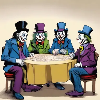 Why did the rabble refuse to play cards? Because they were all jokers!