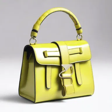 The designer created a unique handbag that featured a drawbar, allowing the wearer to easily attach keys or small accessories.