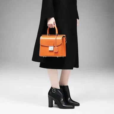The designer created a unique handbag that featured a drawbar, allowing the wearer to easily attach keys or small accessories.