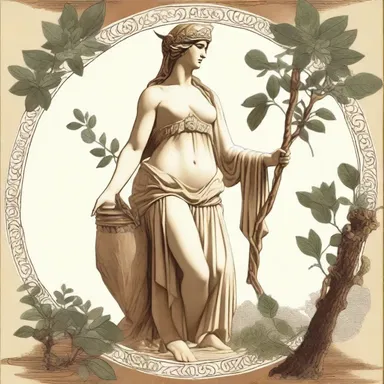 In Greek mythology, it is believed that Athena turned a nymph named Aiginia into a groundnut plant as punishment for her arrogance.