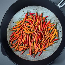 (continue - remember, striking images) Step 3: Heavily garnish with salt, pepper and chili