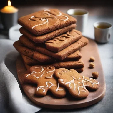 In the Middle Ages, gingerbread was a popular treat often served at medieval feasts and banquets.