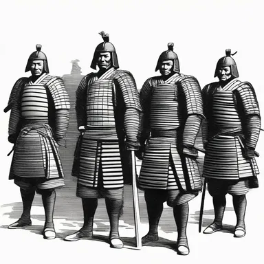 The clannish samurai warriors formed a tight-knit group, solely accepting individuals who demonstrated exceptional sword skills.