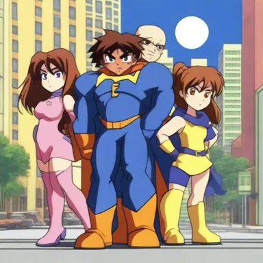 The animated series depicts a clannish group of superheroes who always come together to protect their city from villains.