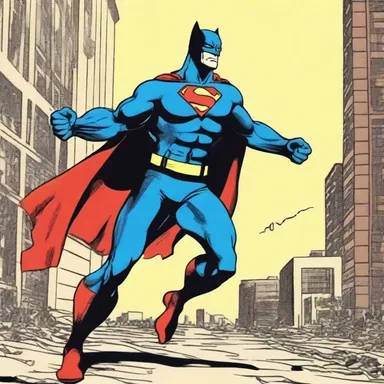 The superhero used his super strength to prevent the villain from strangulating innocent people with his bare hands.