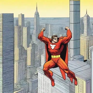 In the adventurous comic book series, the superhero relied on a high-tech karabiner to scale tall buildings and rescue people in distress.