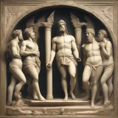 According to Greek mythology, the gods created humans to fulfill their need for constant worship and offerings, which became their means of upkeep.