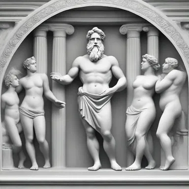 According to Greek mythology, the gods created humans to fulfill their need for constant worship and offerings, which became their means of upkeep.