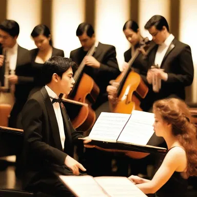 The romantic piece was performed at a fast tempo, adding excitement and passion to the composition.