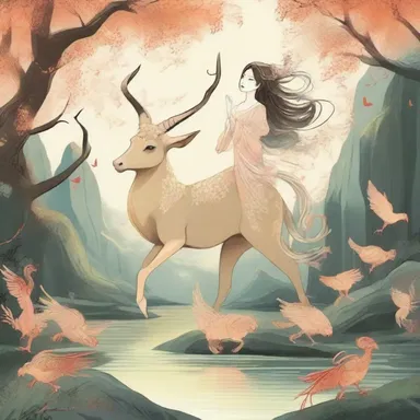 The tempo of the mythical song reflected the mythical creatures' movements, depicting their fluid and graceful nature.