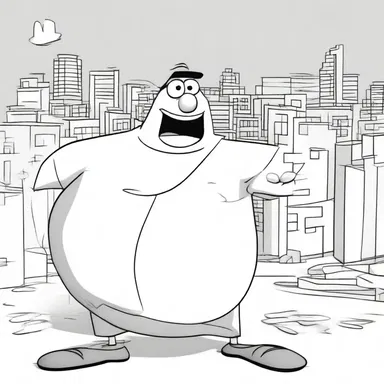 In animated cartoons, characters often move at an exaggerated tempo, adding to the comedic effect.