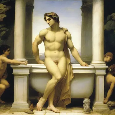 According to Greek mythology, the god Apollo once turned a nymph into a loo as a punishment.