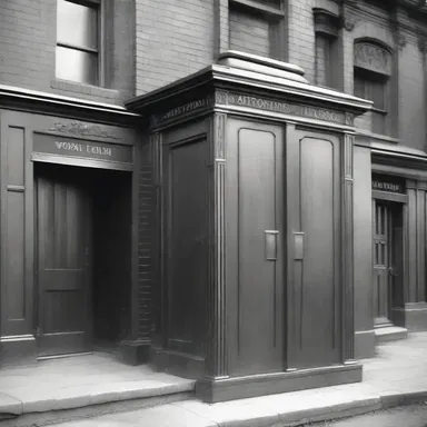 During the Victorian era, public loos became a common feature in major cities as a response to the increasing population.