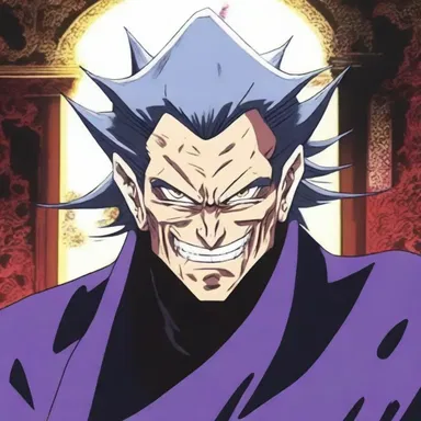 The villain in the anime series had a hideous appearance, with grotesque features and a sinister aura.