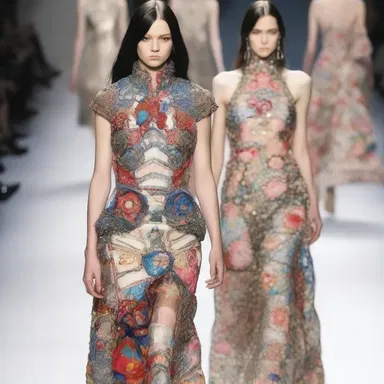 The fashion designer's collection received mixed reviews due to its hideous and outlandish designs.