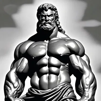 In Greek mythology, the indicant of power and strength was displayed through the legendary hero Hercules.