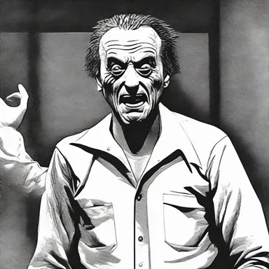 In the novel, the character's increasing paranoia served as an indicant of his descent into madness.