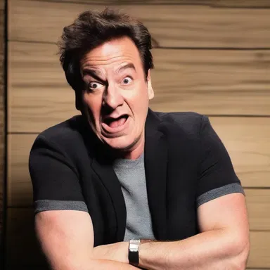The comedian's exaggerated gestures and facial expressions were indicants that he was about to deliver a punchline.