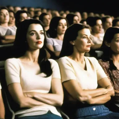 The restlessness of the characters in the movie kept the audience on the edge of their seats.