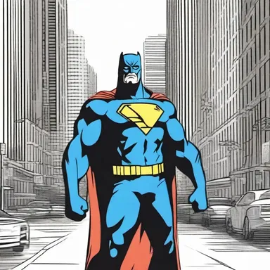 The superhero's restlessness made him constantly fight crime and protect the city from evil.