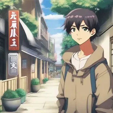 In the anime series, the protagonist's restlessness drives him to embark on a journey to discover his true purpose in life.