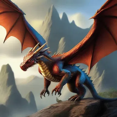 The restless dragon flew from one kingdom to another, always in search of adventure and treasure.