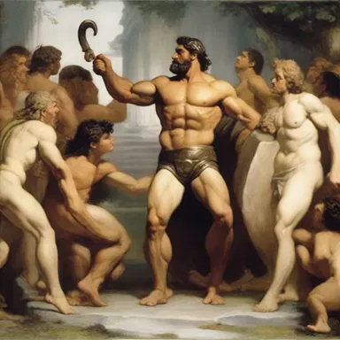 In Greek mythology, Hercules faces numerous struggles as he completes his twelve labors.