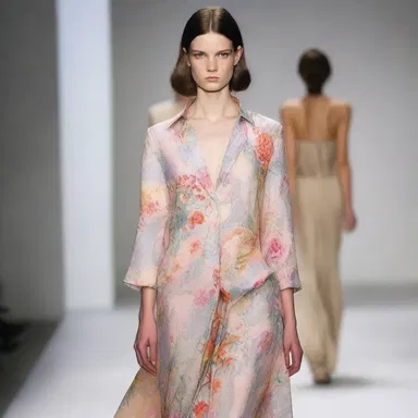 The designer struggled to find the perfect fabric for her new fashion collection, but eventually succeeded.