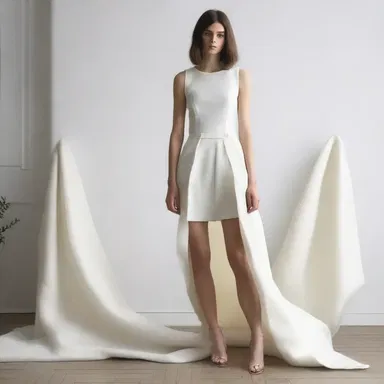 The designer struggled to find the perfect fabric for her new fashion collection, but eventually succeeded.