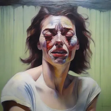 The artist struggled to capture the essence of human emotions through their paintings.