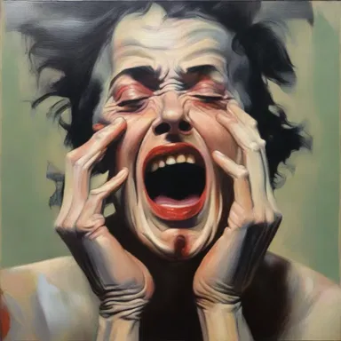 The artist struggled to capture the essence of human emotions through their paintings.