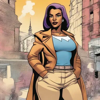 The social reformer in the comic book series fights for justice and equality.