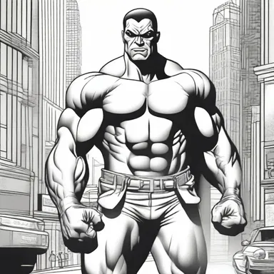 The artist used shading techniques to enhance the dramatic effect in the comic book.