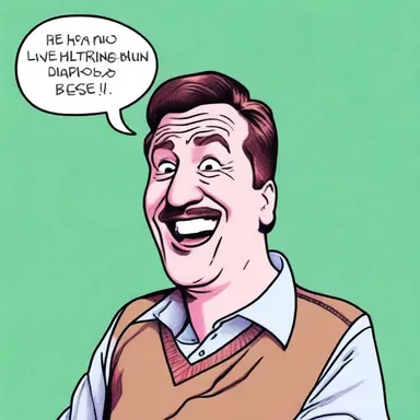 The comedian added a funny twist to the punchline to enhance the joke's humor.