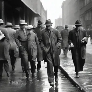 During the Great Depression, there was a significant increase in faineance as many people were unwilling or unable to find work.